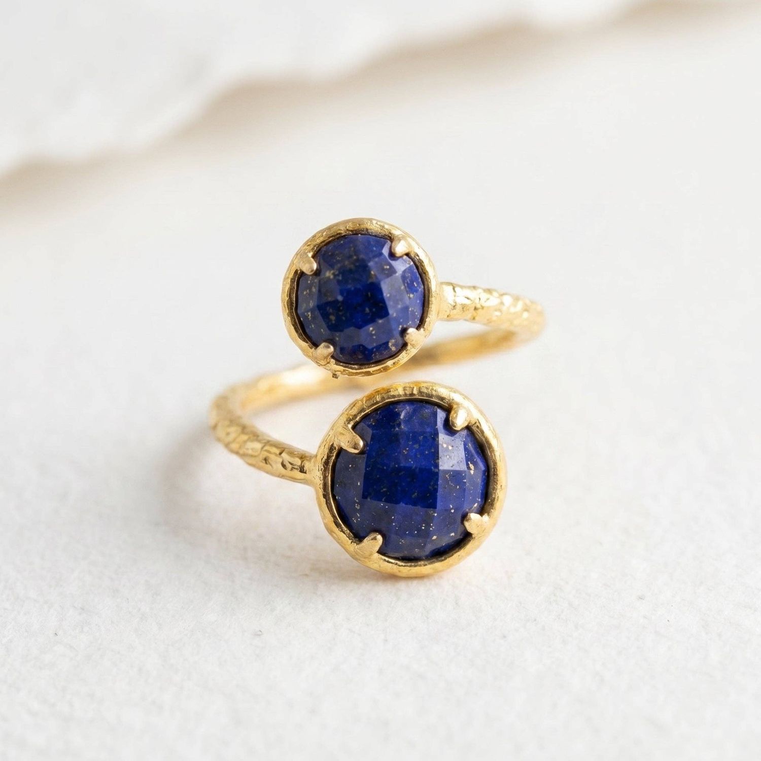Celestial Aura Lapis Ring