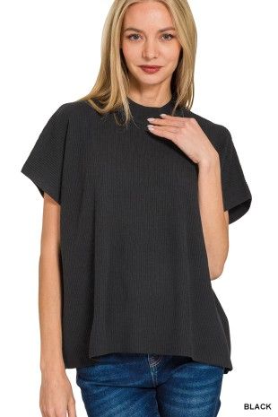 Short Sleeve Boxy Sweater