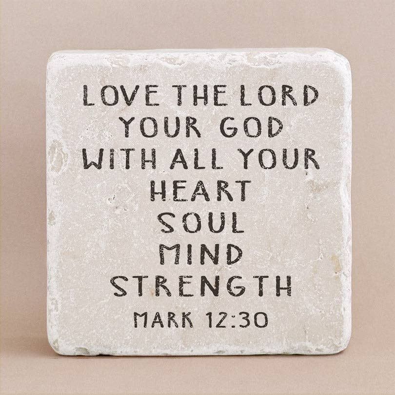 597 | Mark 12:30, Size: Large