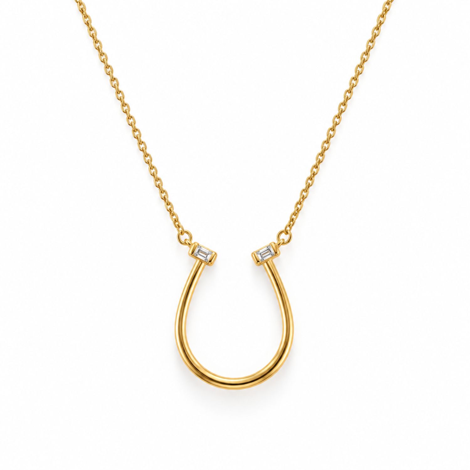 Lucky U Pendant Necklace