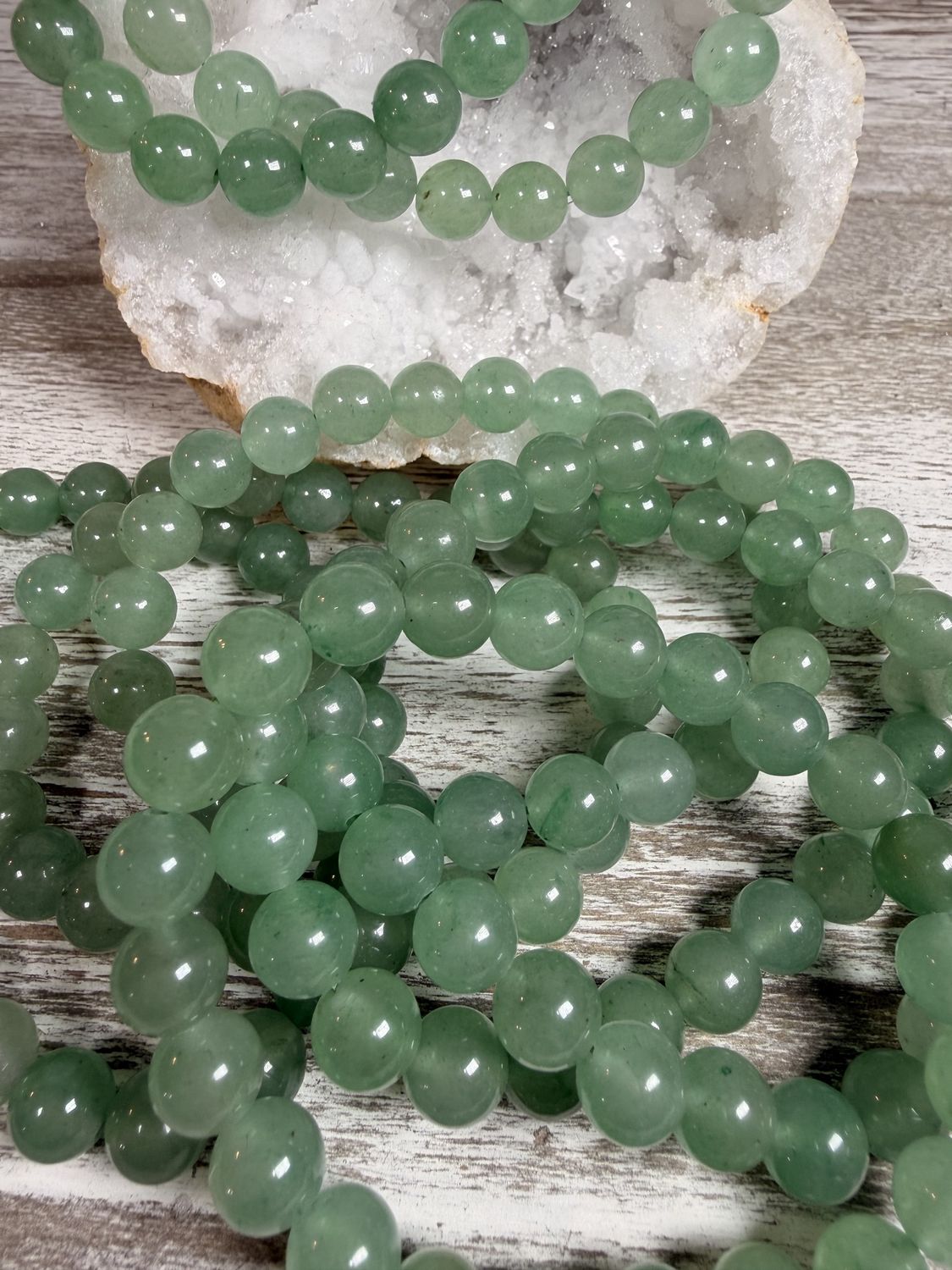 8mm Natural Green Aventurine Bracelet