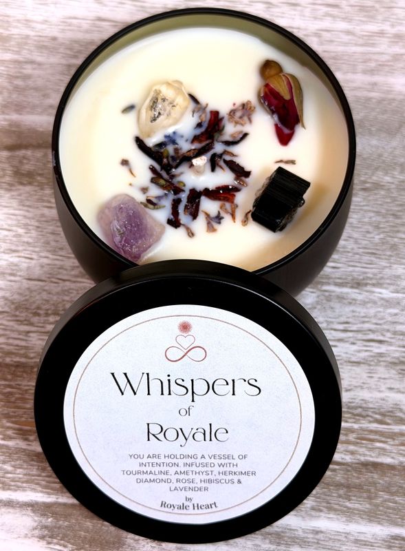 Whispers of Royale Signature Candle – The Ultimate Spiritual Journey Blend