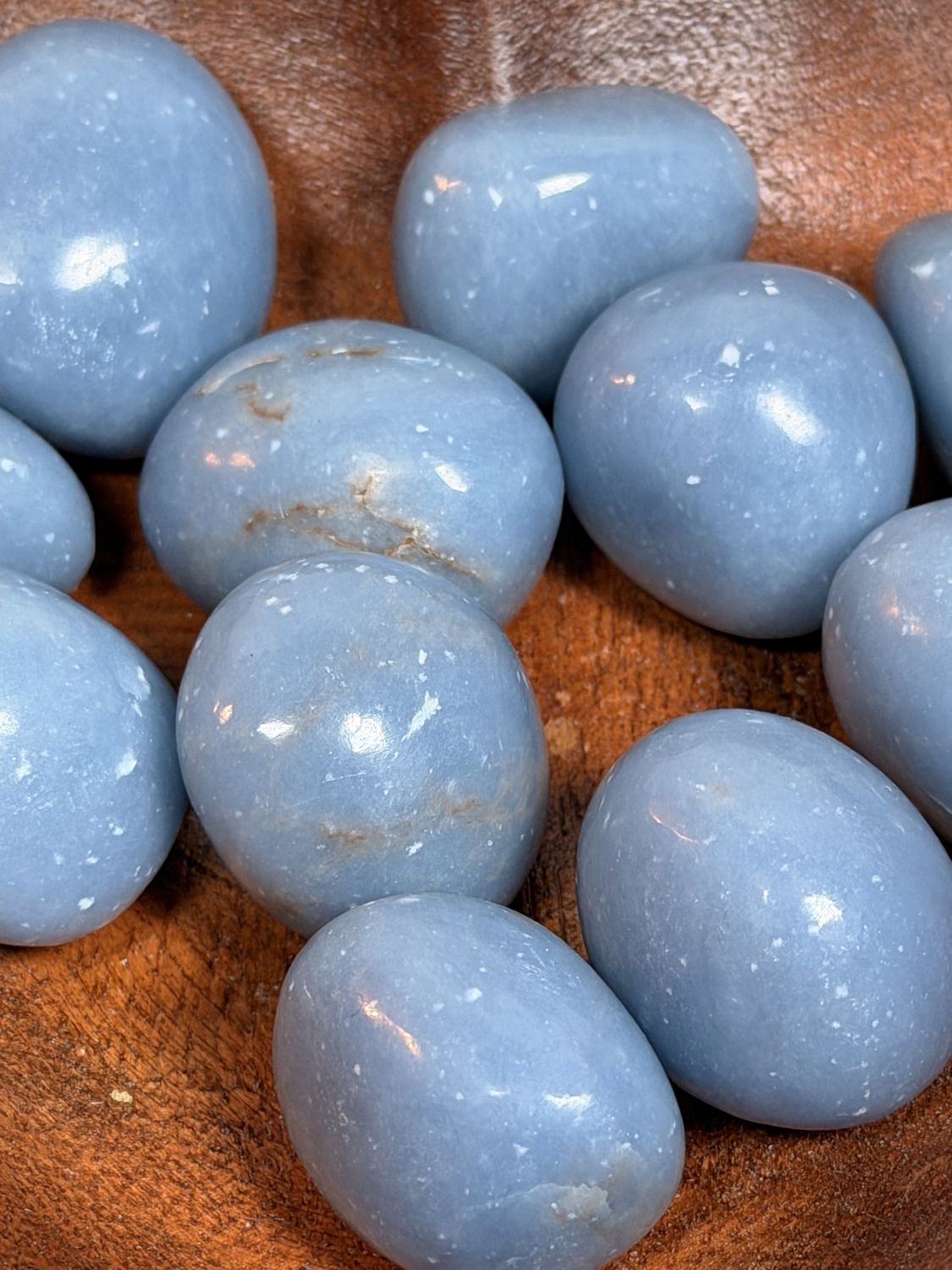 Natural Calcite Tumbled Stone – Energy Amplifier