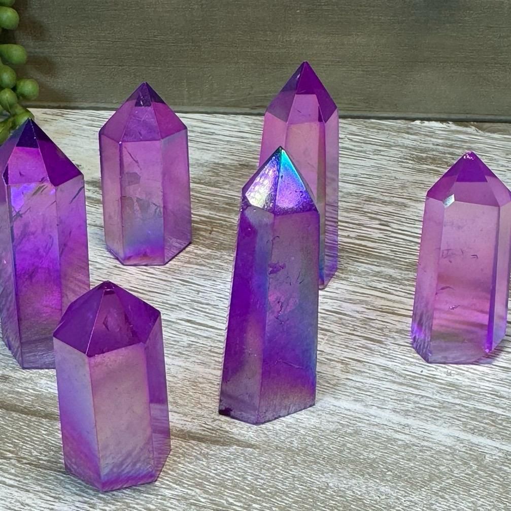 Pink Angel Aura Quartz Tower – Heart Healing, Prosperity &amp; Cosmic Serenity