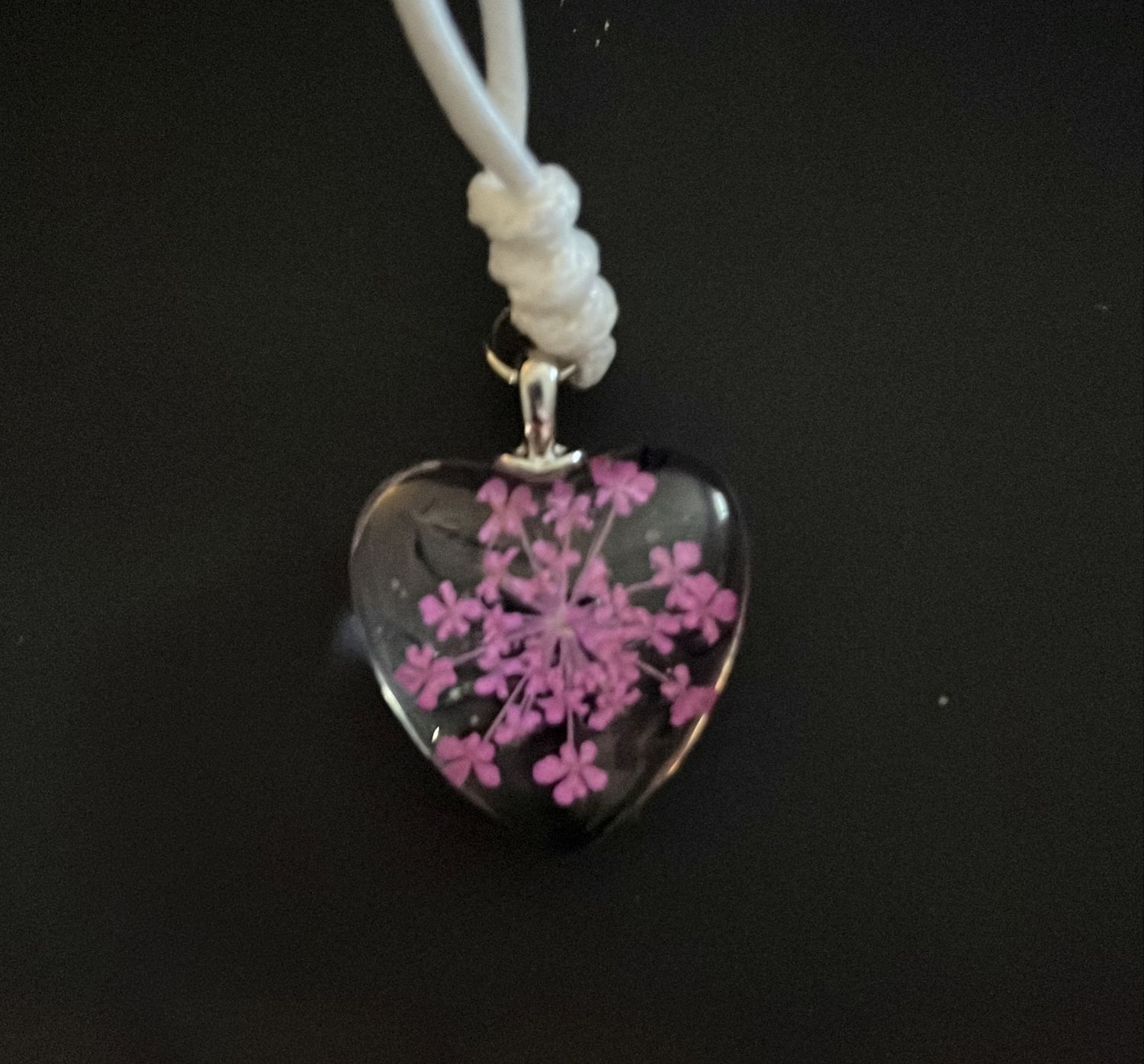 Pink glass tree