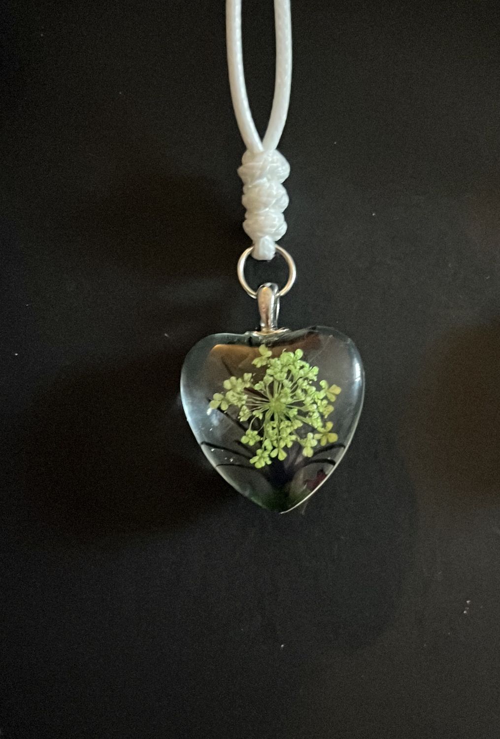 Green glass tree