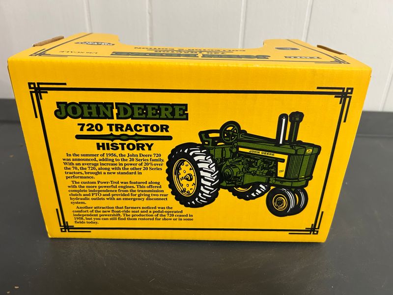 John Deere 720 The Toy Tractor Times