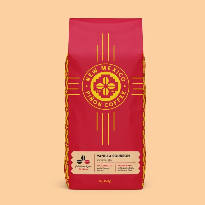 Vanilla Bourbon Ground Coffee, Size: 12oz
