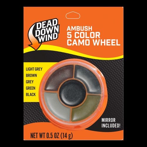 5 Color Camo Face Paint Wheel DDW