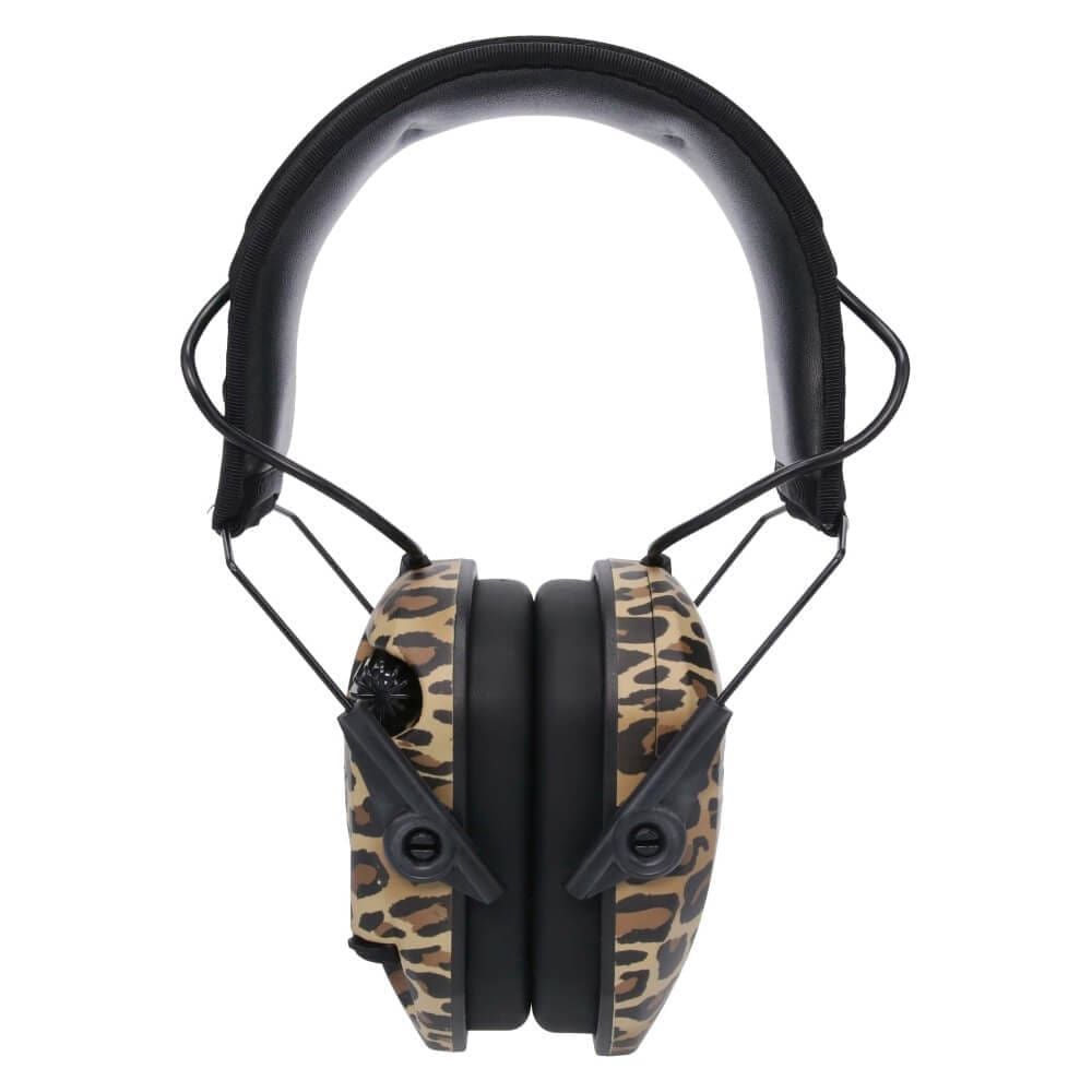 Walkers Razor Slim Earmuff - Leopard