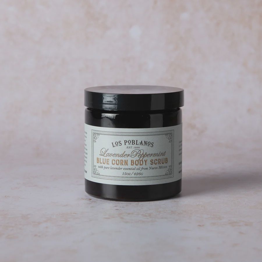 Lavender Peppermint Blue Corn Body Scrub