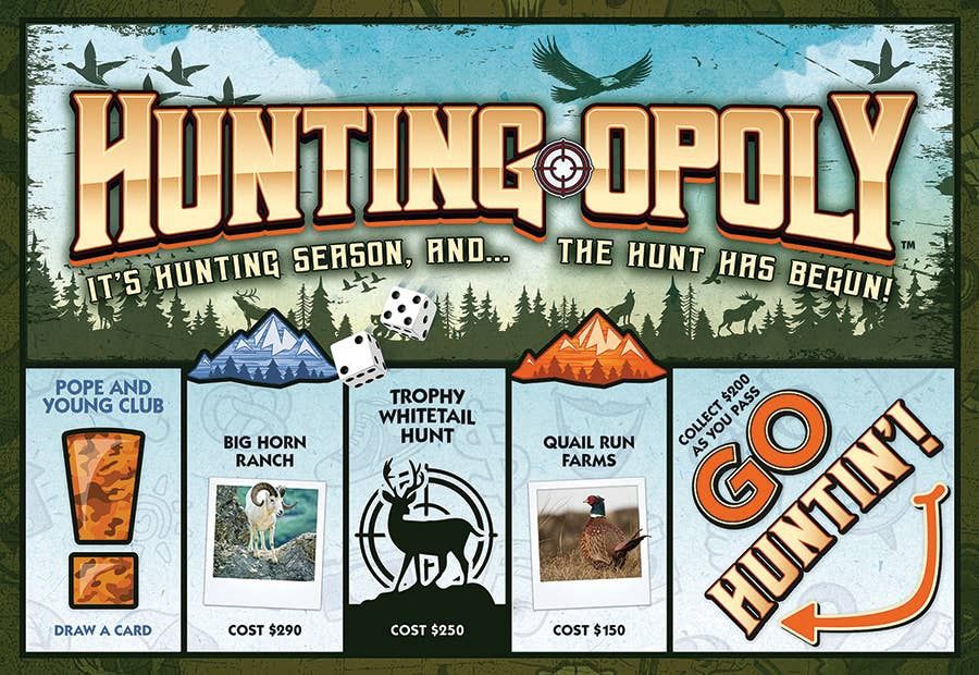 Hunting-Opoly Board Game