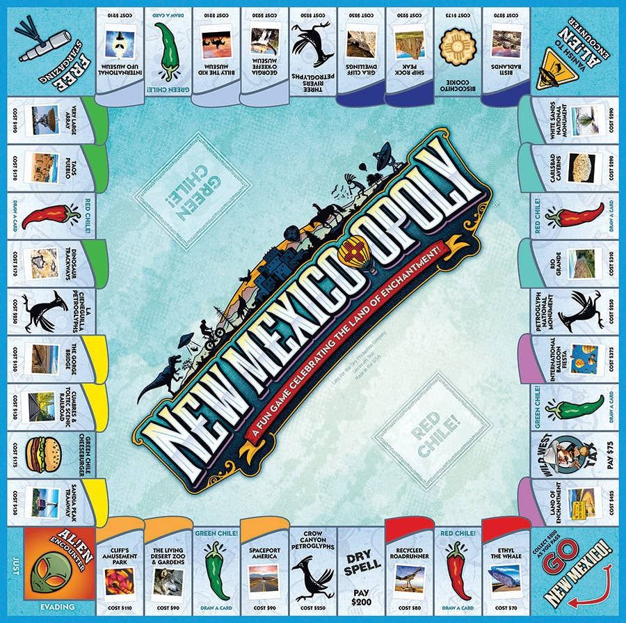 New Mexico-Opoly Board Game