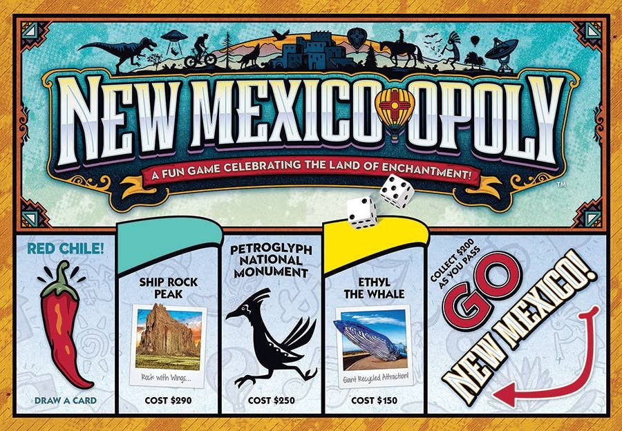 New Mexico-Opoly Board Game