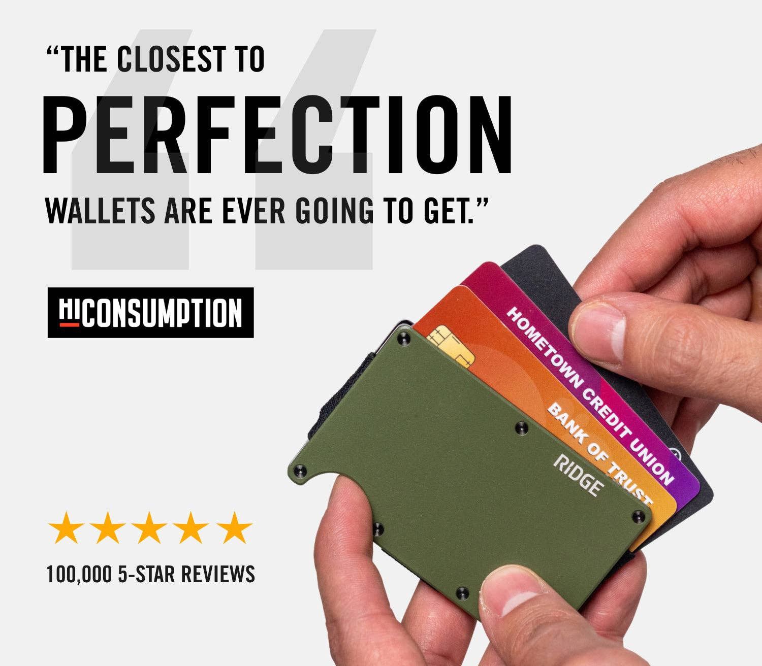 Ridge Wallet 2.0 - Gunmetal