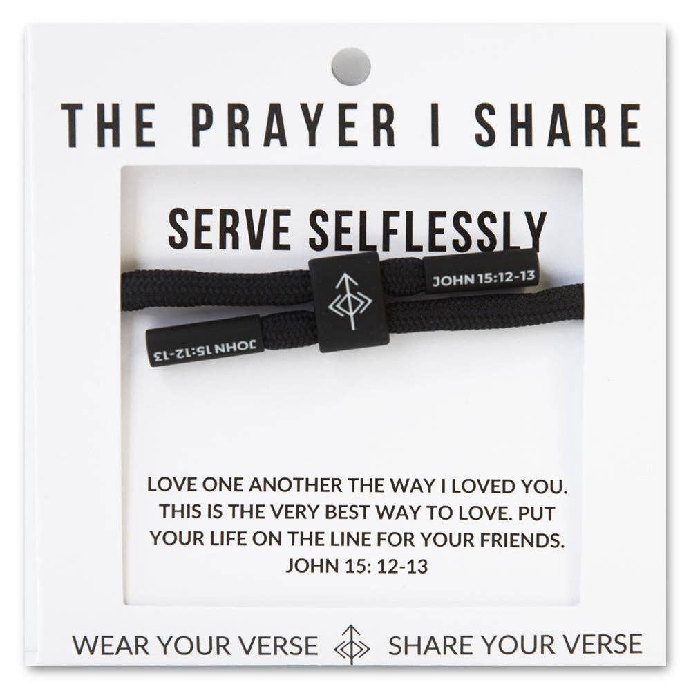 SERVE SELFLESSLY Christian Bracelet | Military - Athletes
