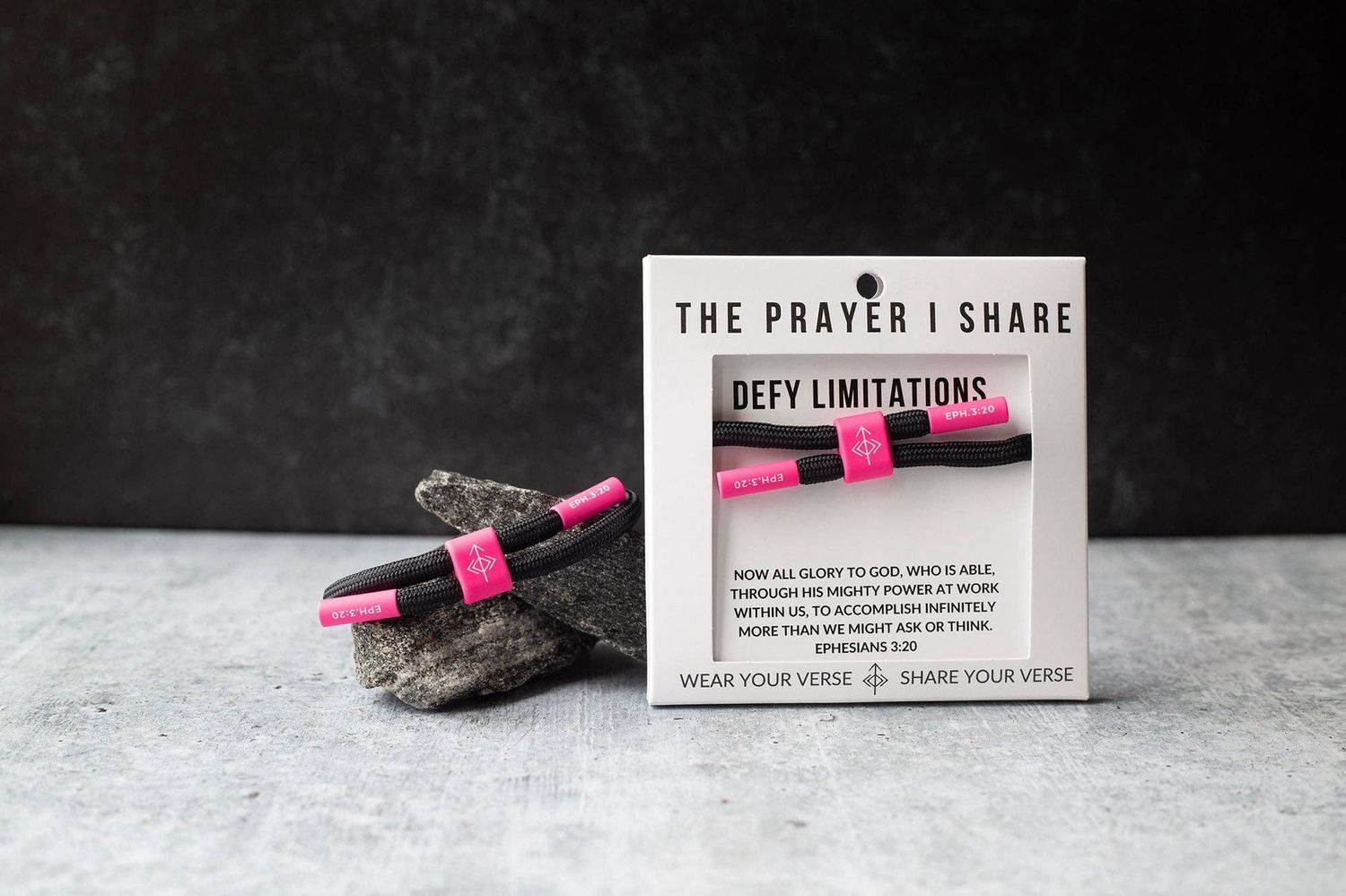 DEFY LIMITATIONS Christian Cord Bracelet