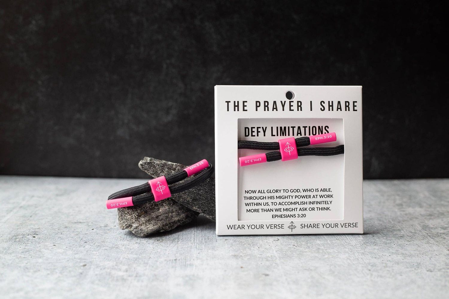 DEFY LIMITATIONS Christian Cord Bracelet
