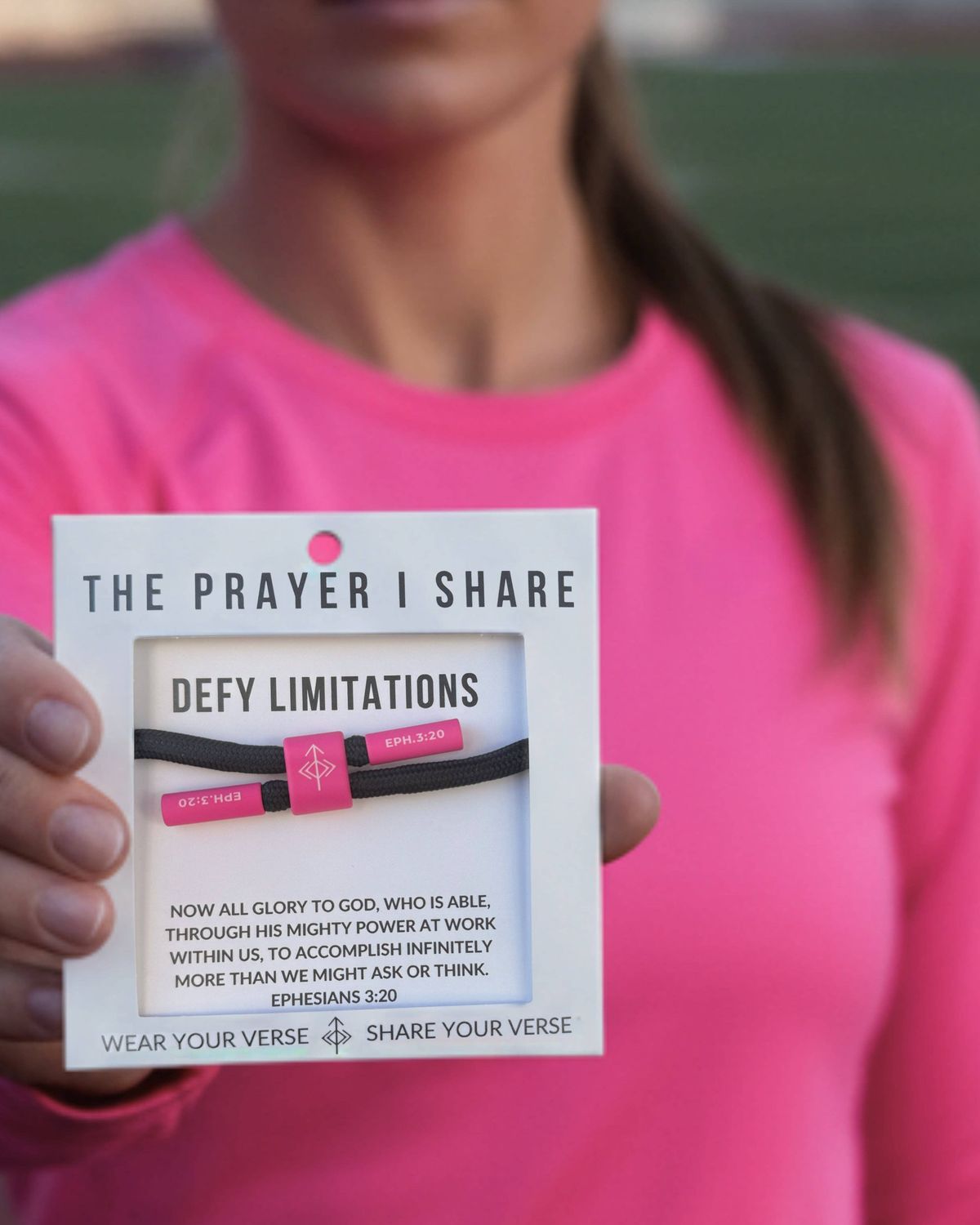 DEFY LIMITATIONS Christian Cord Bracelet
