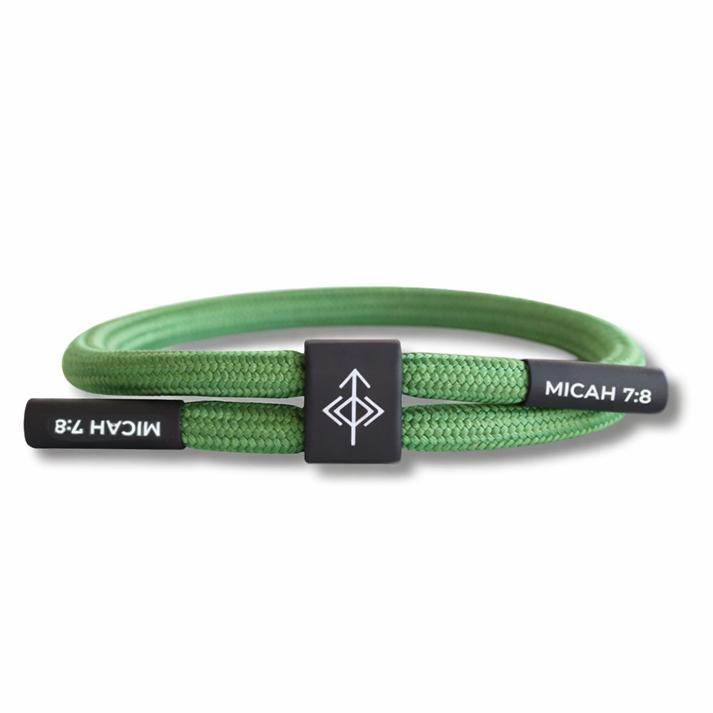 GET BACK UP Bracelet, Christian Cord Bracelet