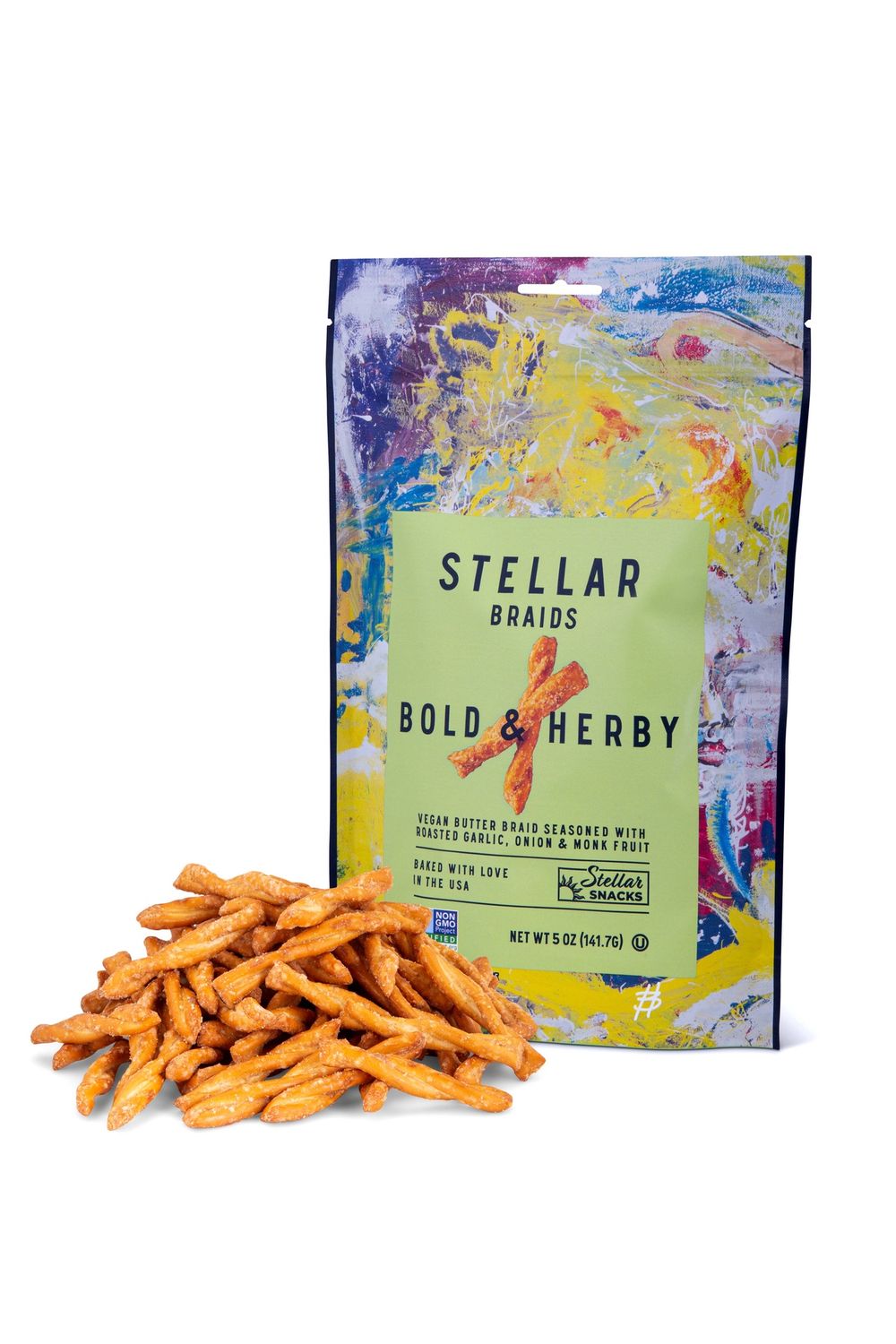 Stellar Pretzel Braids - Bold &amp; Herby - 5oz