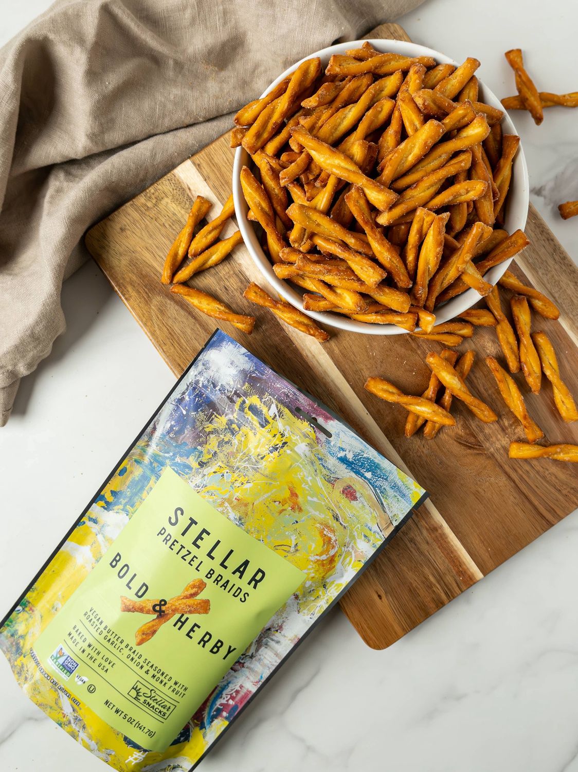 Stellar Pretzel Braids - Bold &amp; Herby - 5oz
