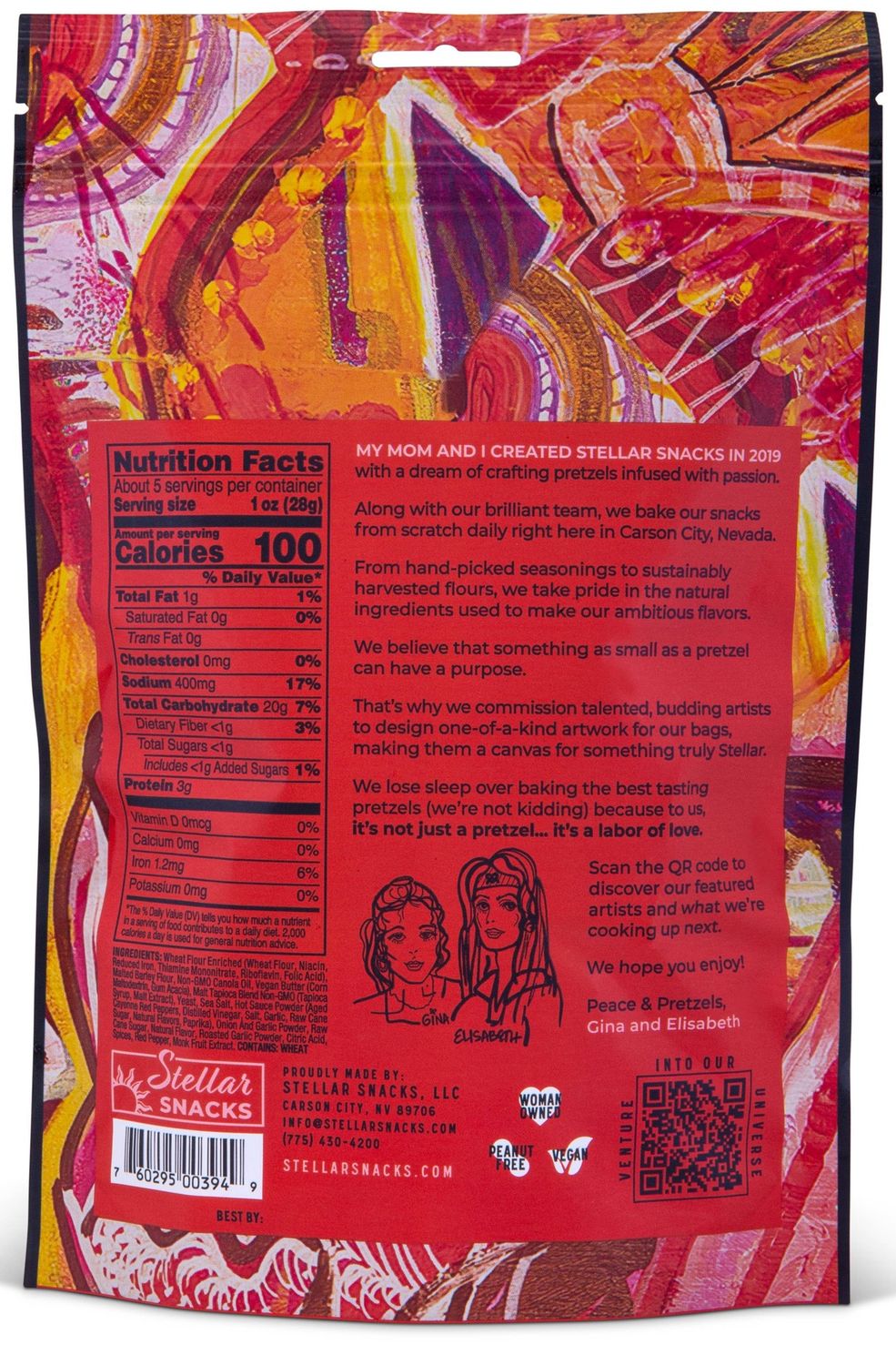 Stellar Pretzel Braids - Sweet &amp; Sparky - 5oz
