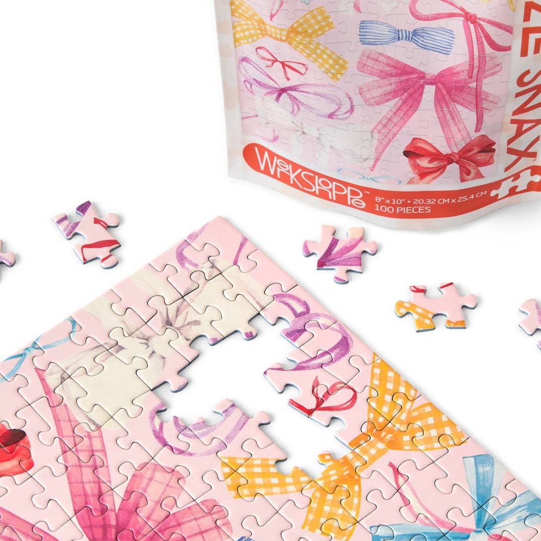 Ribbons &amp; Bows 100 Piece Puzzle Snax
