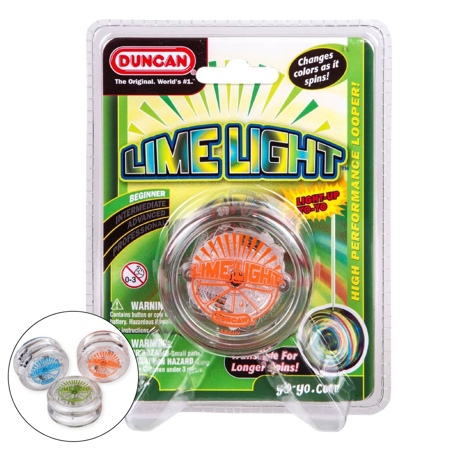 Duncan Lime Light Light-Up Yo-Yo