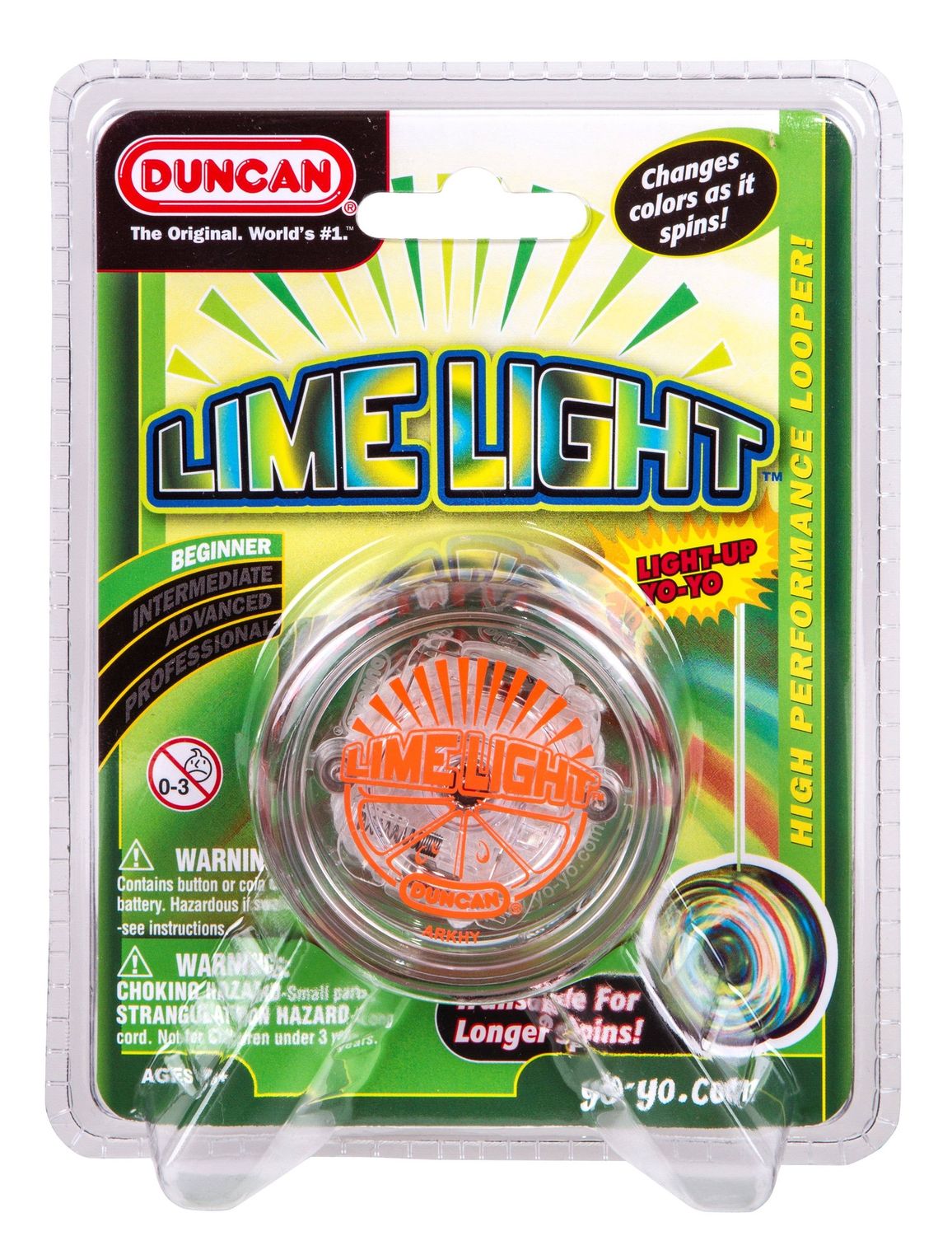 Duncan Lime Light Light-Up Yo-Yo