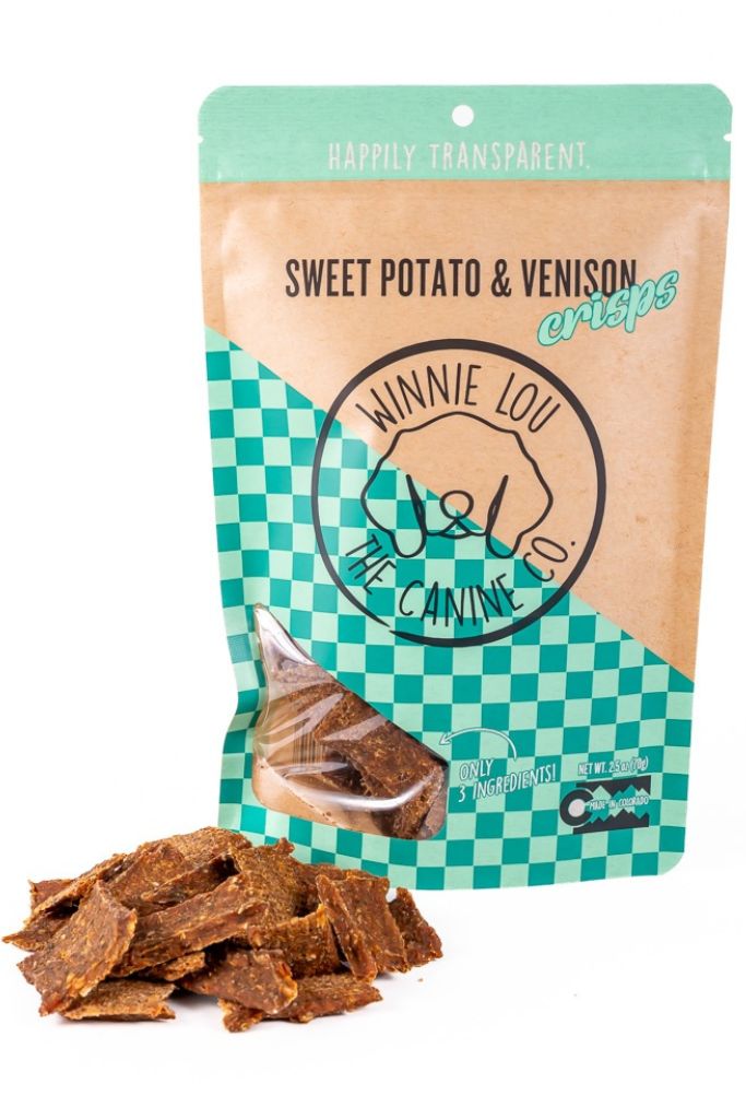 Sweet Potato &amp; Venison Crisps