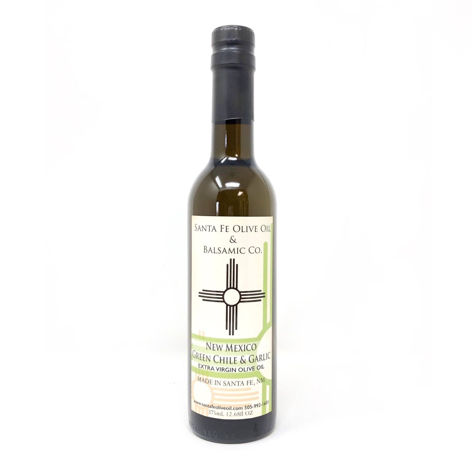 New Mexico Green Chile &amp; Garlic Olive Oil