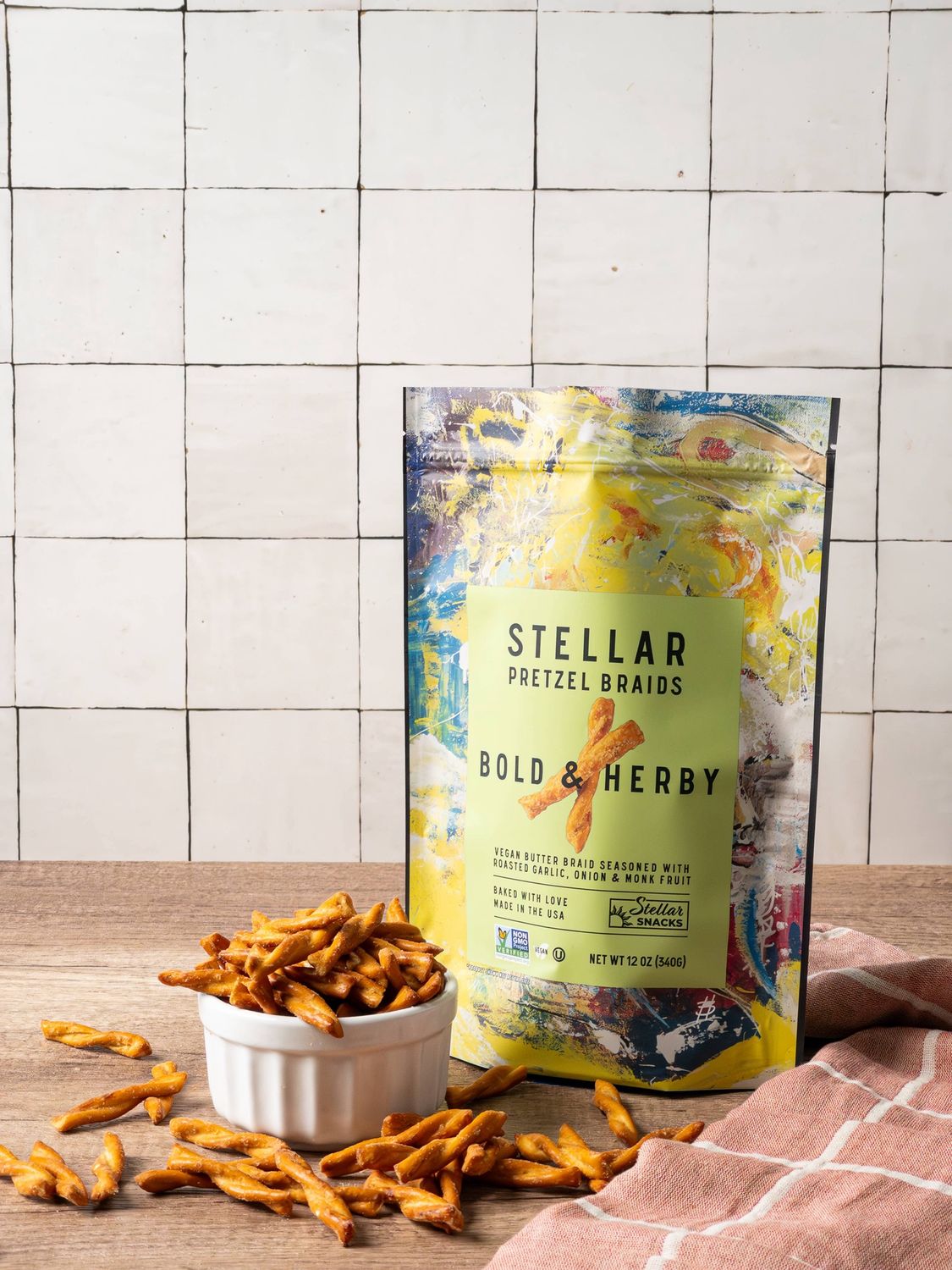 Stellar Pretzel Braids -Bold &amp; Herby - 12oz