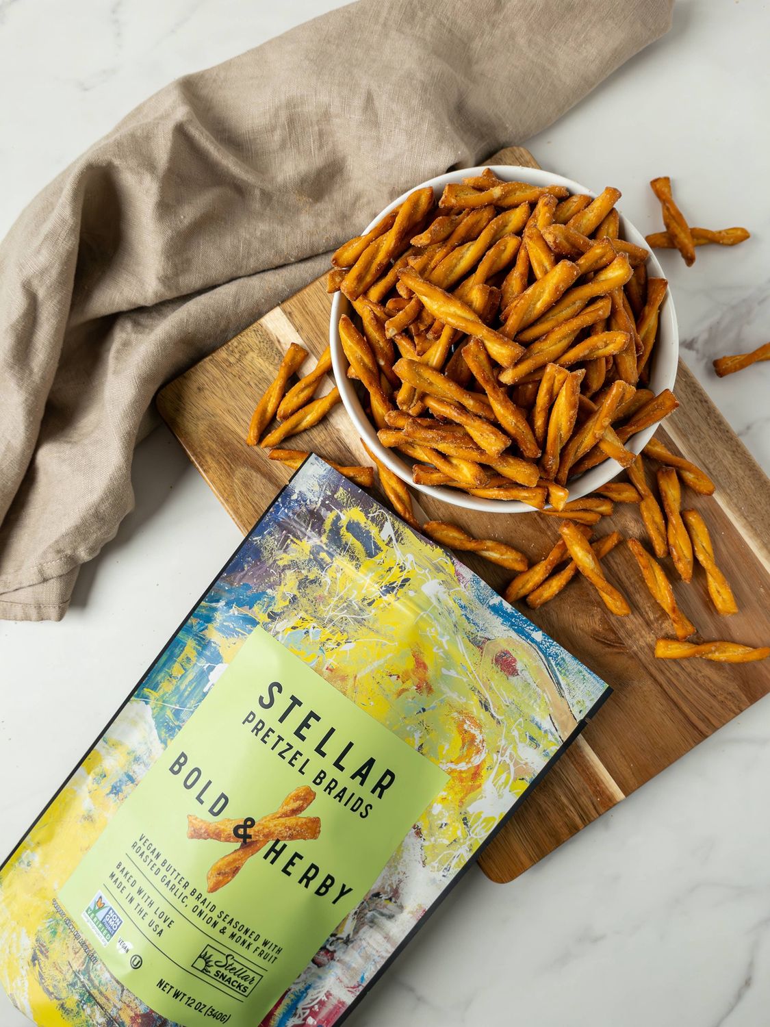 Stellar Pretzel Braids -Bold &amp; Herby - 12oz