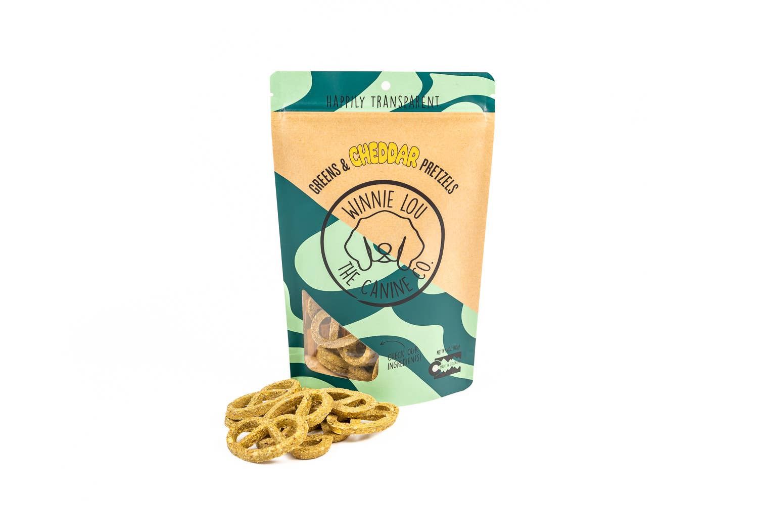 Greens &amp; Cheddar Pretzels