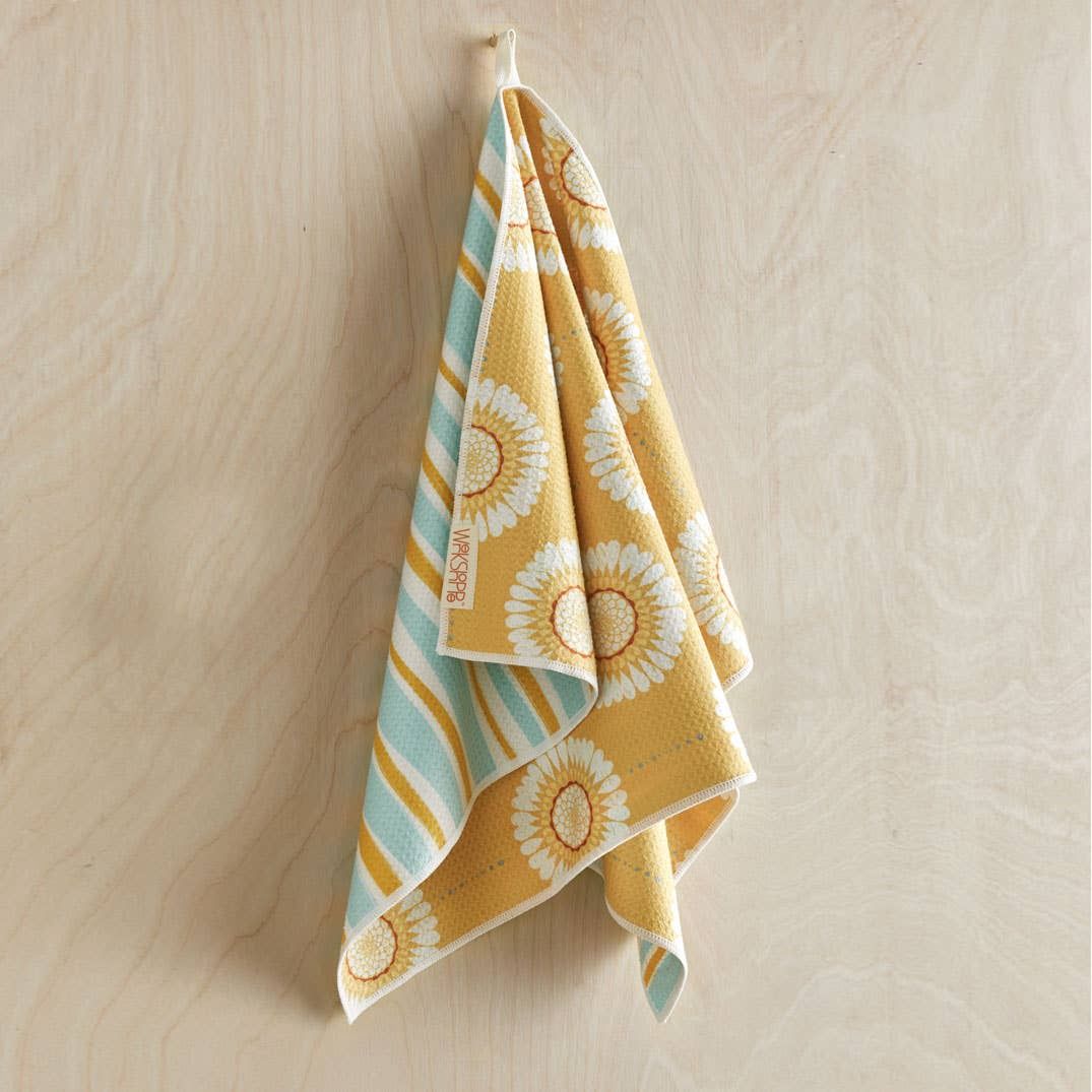 Sunflower Chains Microfiber Kitchen Towel
