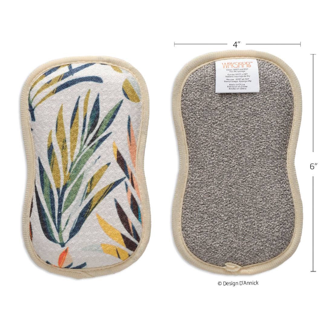 Colorful Leaves Reusable Scrubbies, Machine Washable