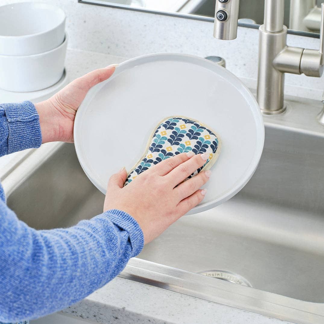 Colorful Leaves Reusable Scrubbies, Machine Washable