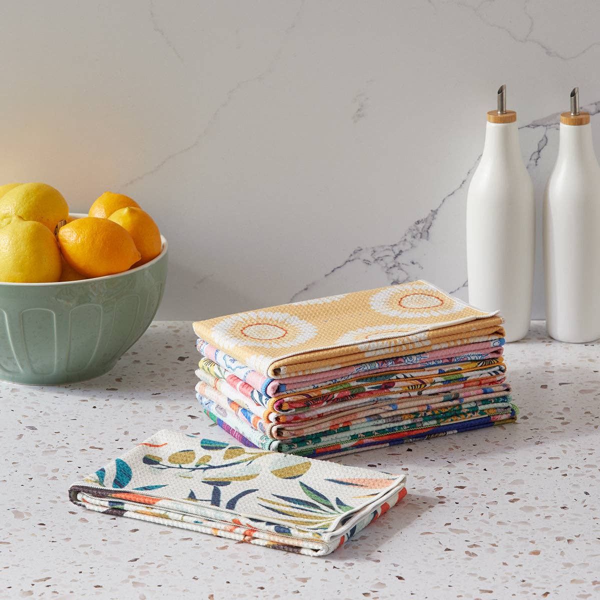 Fields Of Flowers Microfiber Hand Towel, Spring Decor Gift