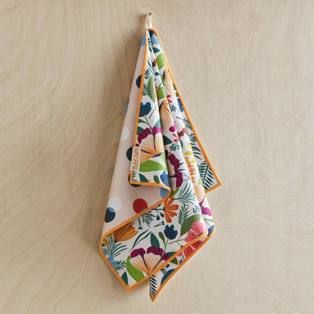 Fields Of Flowers Microfiber Hand Towel, Spring Decor Gift