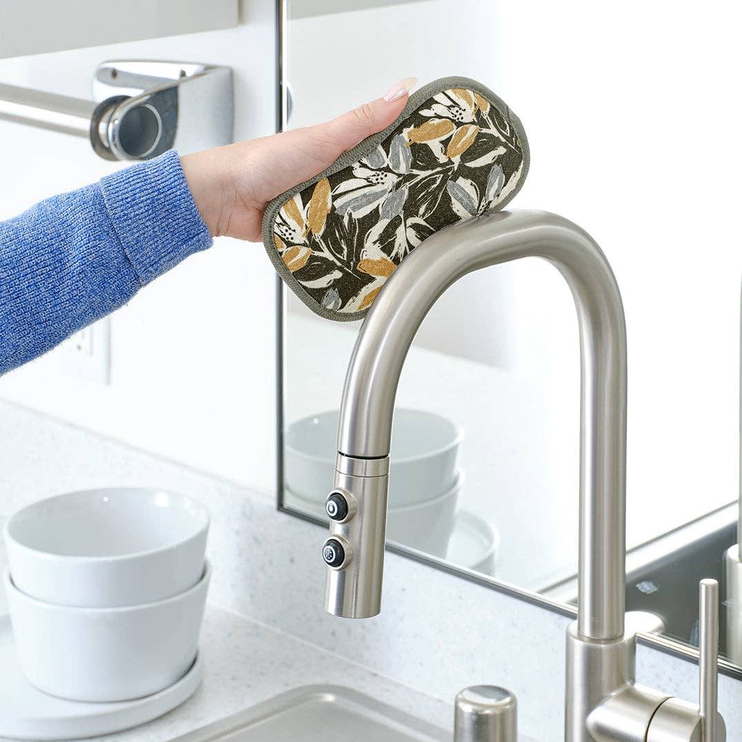 Leaf Tiles Scrubbie Set, Eco-friendly &amp; Machine Washable