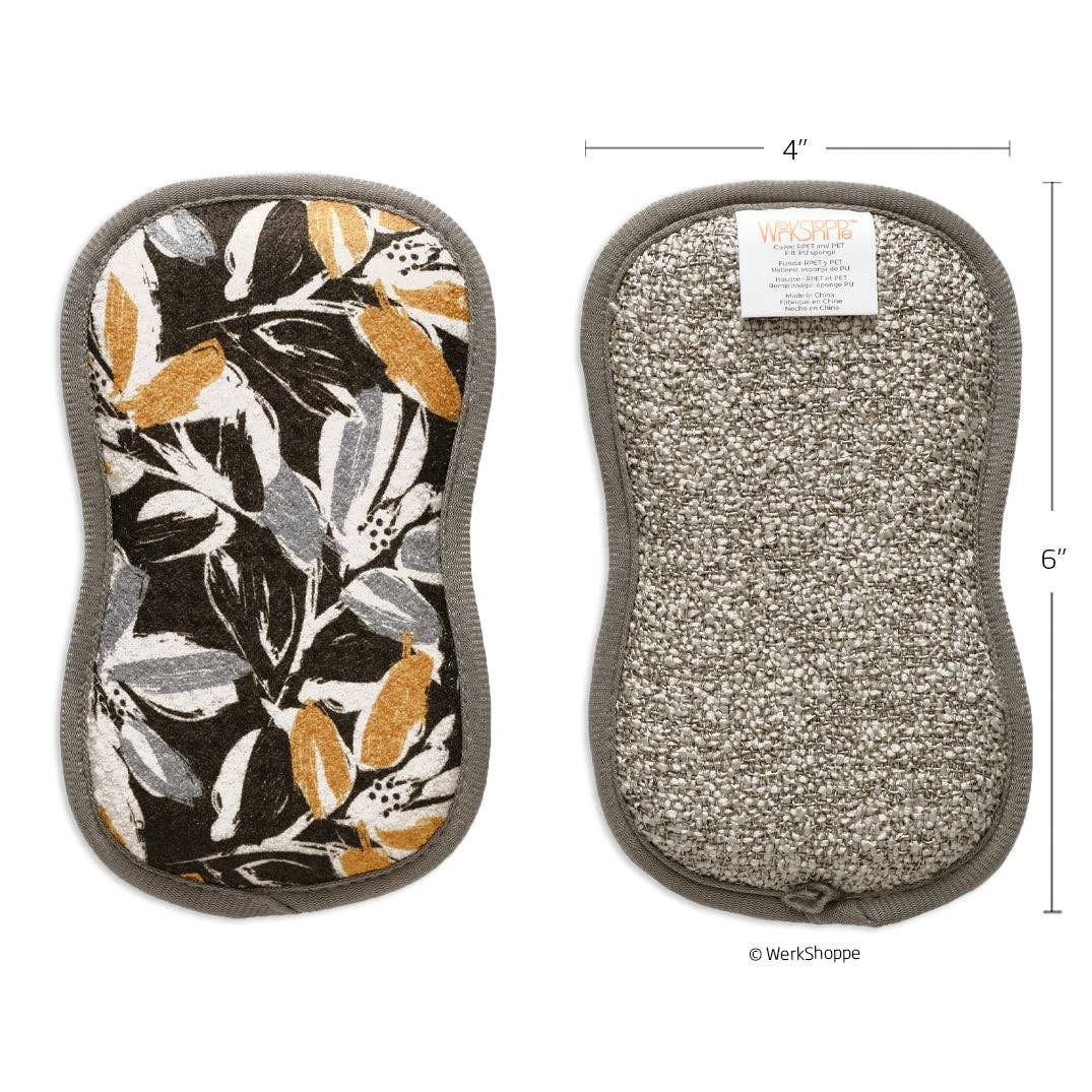 Leaf Tiles Scrubbie Set, Eco-friendly &amp; Machine Washable
