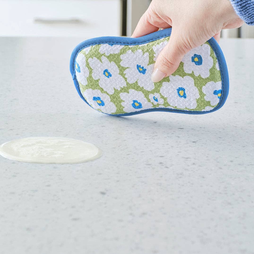 Floral Finch &amp; Friends Scrubbies, Super Absorbent, Quick Dry