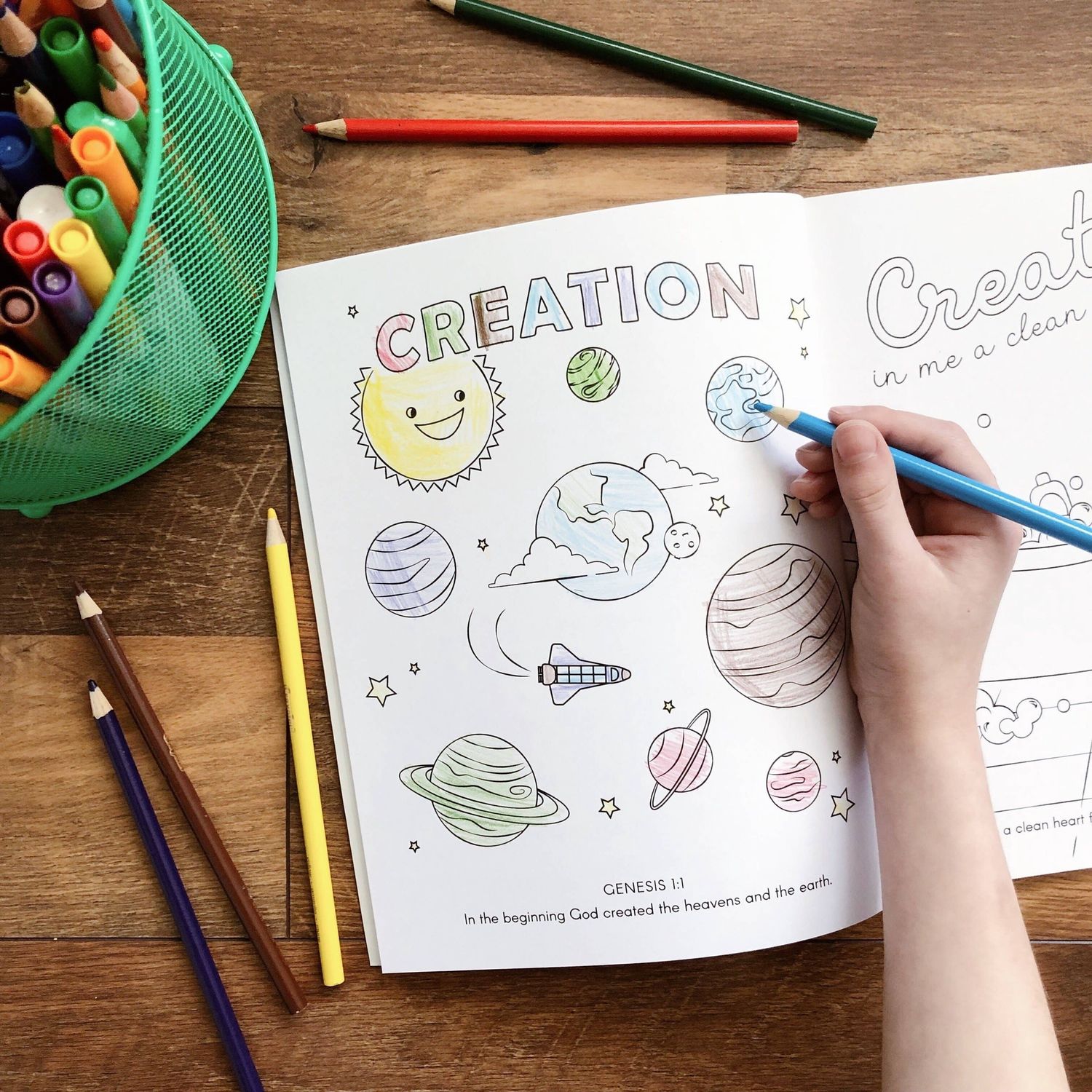 Colored With Grace - Kids Coloring Book