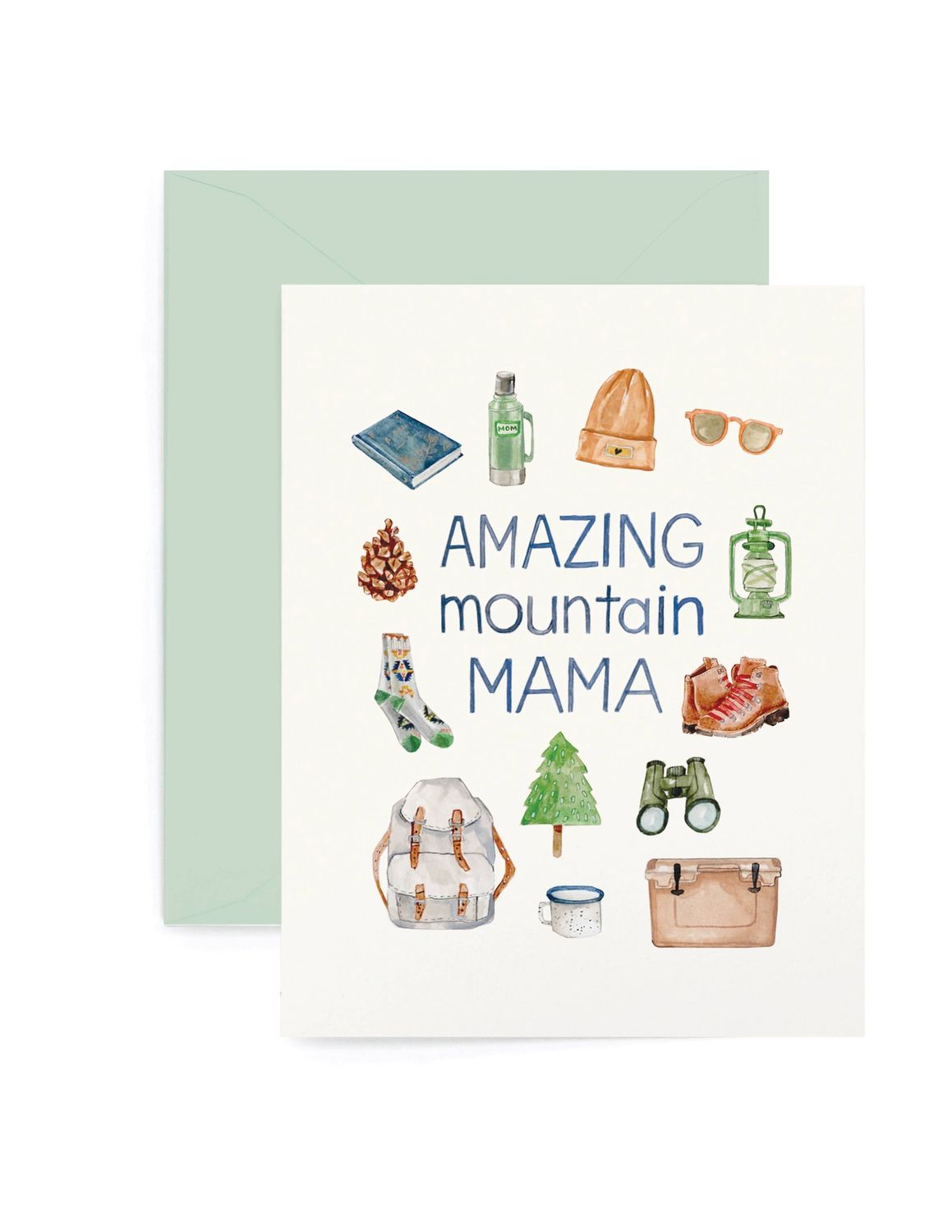 Mountain Mama Mother’s Day Card, Amazing Mom A2