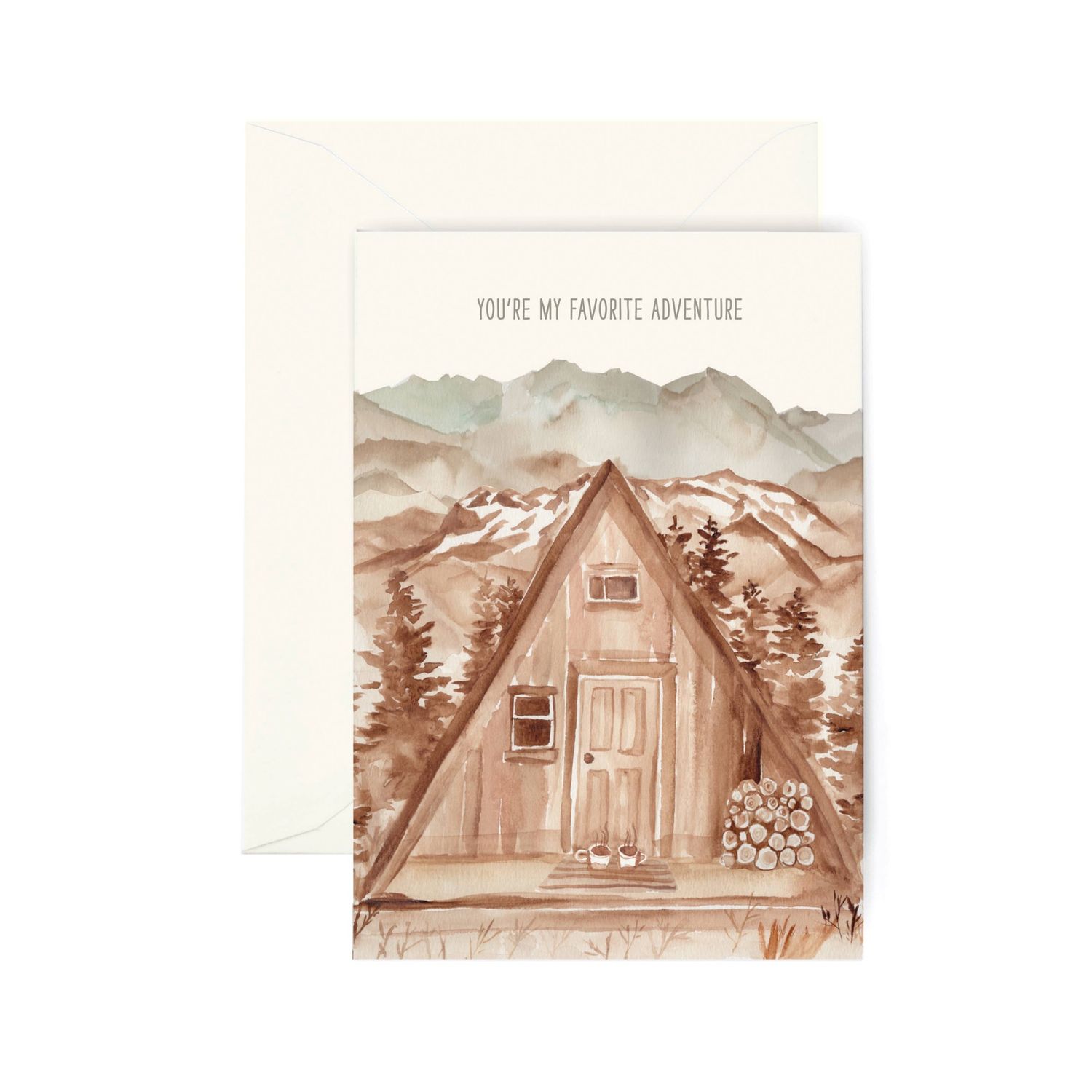 My Favorite Adventure Greeting Card