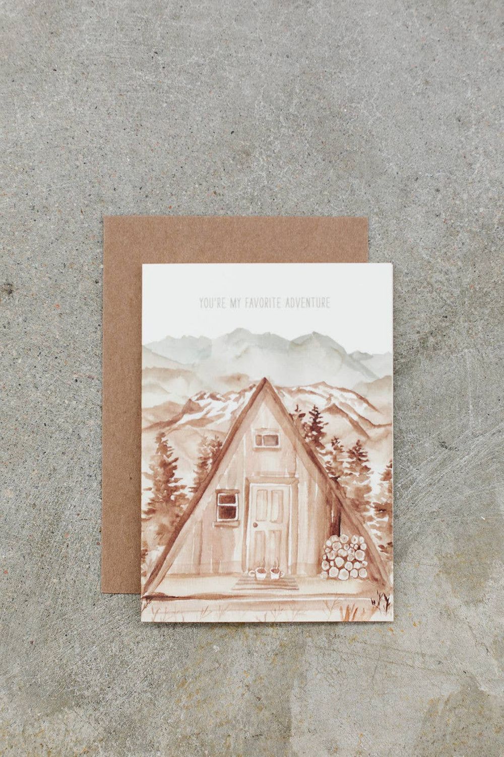 My Favorite Adventure Greeting Card