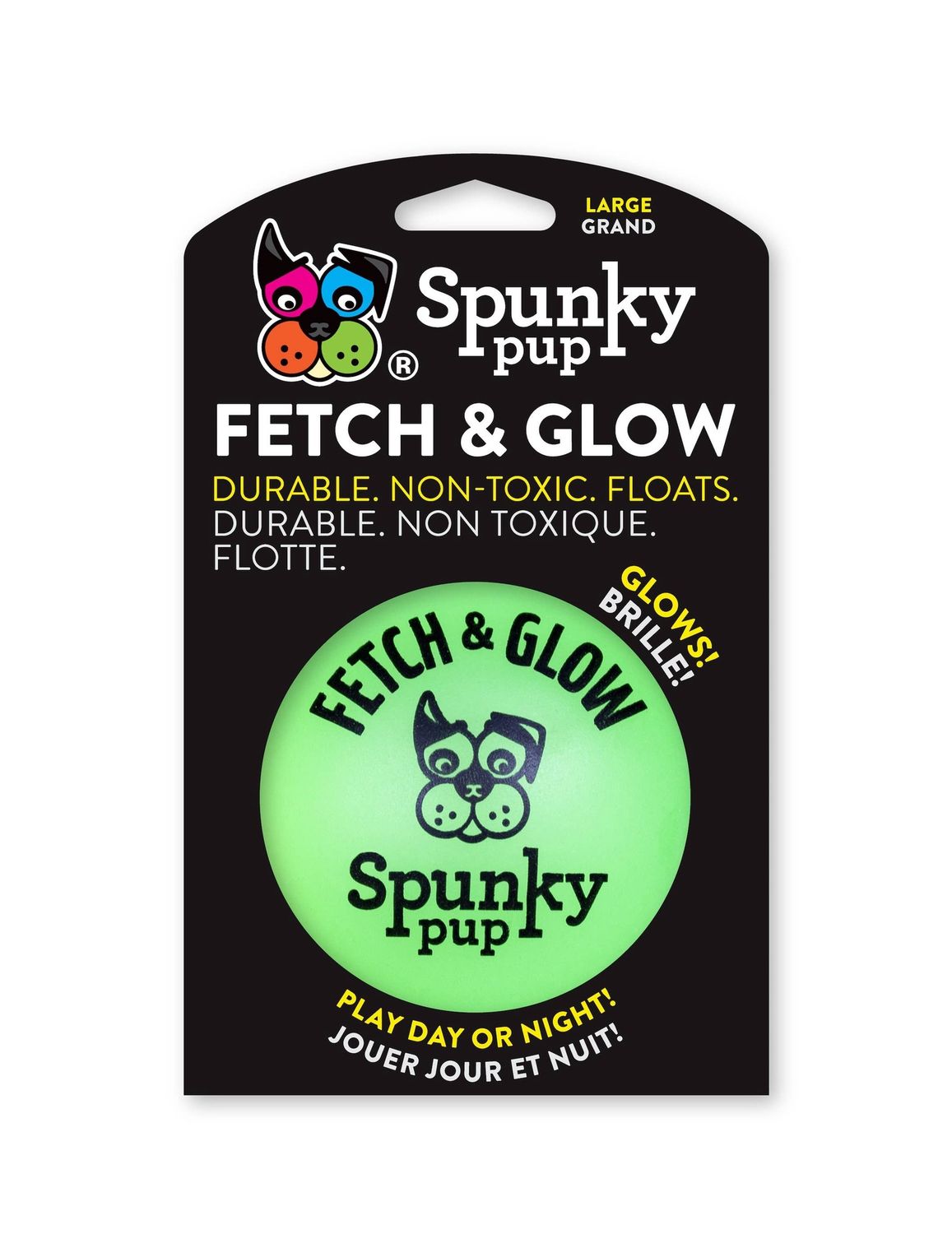 Fetch and Glow Ball, Size: Large