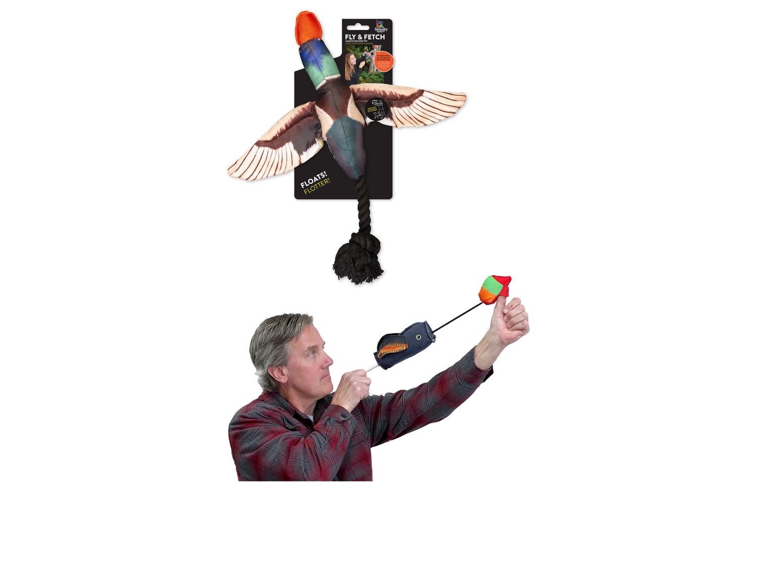 Fly &amp; Fetch Launching Toys