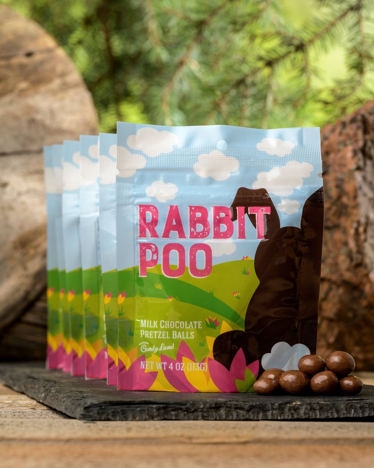 Rabbit Poo (milk chocolate pretzel balls)